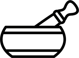 Поющие чаши, аксессуары