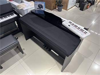 Lutner Aka-015WS Накидка для цифрового пианино Casio S, белая, бархат Aka-015WS