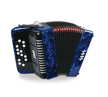 Gelander GH5008-BLUE Кнопочный аккордеон 22/8, синий GH5008-BLUE