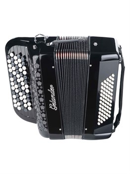 Gelander GH5060-BLACK Кнопочный аккордеон 62/60, черный GH5060-BLACK