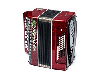 Шуйская Гармонь В24LY-RED Баян "Озорник" 37х60хII, красный В24LY-RED