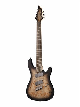 Cort KX507MS-SDB KX Series Электрогитара 7-струнная, мультимензурная, коричневый санберст KX507MS-SDB