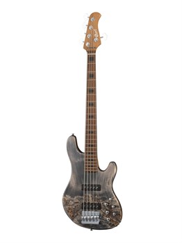 Cort GB-Modern-5-OPCG GB Series Бас-гитара 5-струнная, серая, с чехлом GB-Modern-5-OPCG