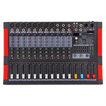 ZTX Audio Pro 8.3Fx микшерный пульт 8mono, 3stereo канала с MP3/SD/DSP/BT/USB Pro 8.3Fx