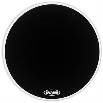 Evans BD24MX2B MX2 Black Пластик для маршевого бас-барабана 24" BD24MX2B