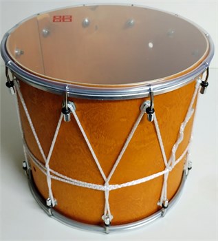 Мастерская Бехтеревых BK-10Nv Барабан кавказский 10" с верёвкой, цвет орех BK-10Nv