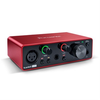 Focusrite Scarlett-Solo-3rd-gen Scarlett Solo 3rd gen Аудио интерфейс USB, 2 входа-2 выхода Scarlett-Solo-3rd-gen