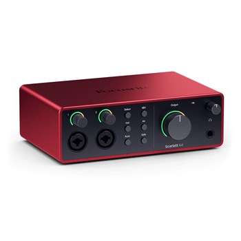 Focusrite Scarlett-4i4-4th-gen Аудио интерфейс USB, 4 входа-4 выхода Scarlett-4i4-4th-gen