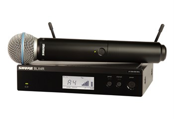 SHURE BLX24RE/SM58 M17 - Беспроводная система с ресивером для стойки и SM58 BLX24RE/SM58 M17