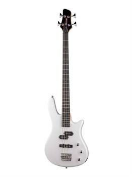 Clevan CBB-10-PW-GLOSS Бас-гитара, белая CBB-10-PW-GLOSS