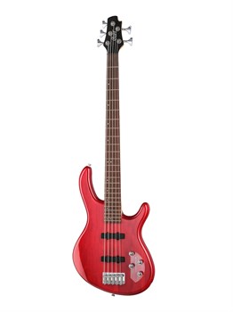Cort Action-Bass-V-Plus-TR Action Series Бас-гитара 5-струнная, красная Action-Bass-V-Plus-TR
