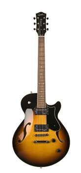 Godin 036622 Montreal Premiere Sunburst RN HG Электрогитара, с чехлом 036622