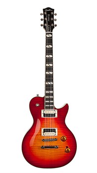 Godin 042609 Summit Classic Supreme LTD Cherry Burst Flame Электрогитара, с чехлом 042609