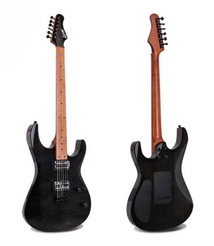 Luxars S-G37-TBK Электрогитара, черная S-G37-TBK