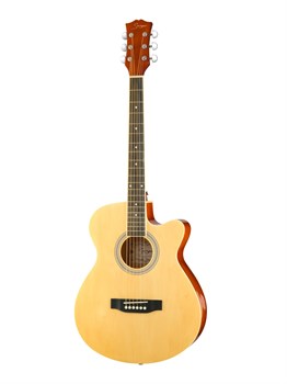 Smiger GA-H10-N Акустическая гитара, с вырезом, цвет натуральный GA-H10-N