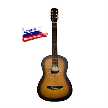 Кунгурская Акустика F-Sunburst Гитара акустическая, санберст F-Sunburst