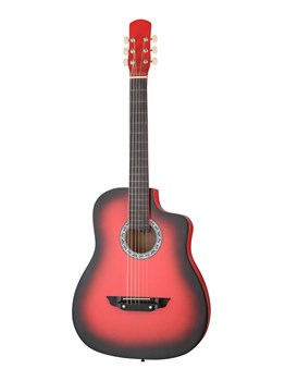 АККОРД ACD-41A-79-R Акустическая гитара, с вырезом, красный санберст ACD-41A-79-R