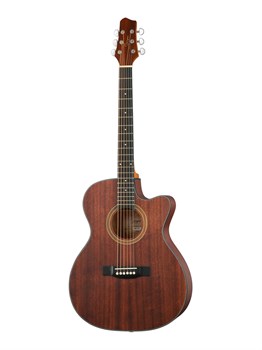 Smiger SM-402 Акустическая гитара, с вырезом, цвет натуральный SM-402