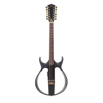 Mig Guitars SG2BL23 SG2 Сайлент-гитара 12-струнная, черная SG2BL23