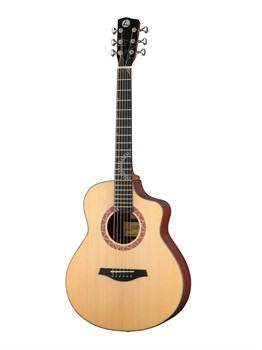 Luxars LR1-36 Акустическая гитара, с вырезом, цвет натуральный LR1-36