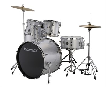 Ludwig LC17515 Accent Drive Барабанная установка, серебристая LC17515
