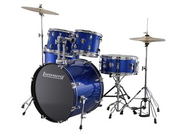 Ludwig LC17519 Accent Drive Барабанная установка, синяя LC17519