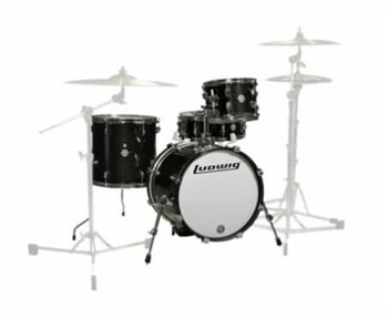 Ludwig LC179XX016 Breakbeats Questlove Барабанная установка, черная LC179XX016