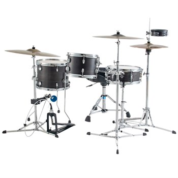 Dixon PODL313BK1-WB Little Roomer Набор барабанов, с чехлом, черные матовые PODL313BK1-WB