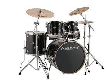 Ludwig LCEE22016EXP Element Evolution Барабанная установка, черная LCEE22016EXP