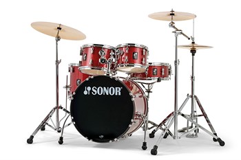 Sonor 17507149 AQX Studio Set RMS 17356 Барабанная установка, красная 17507149