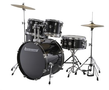 Ludwig LC19011 Accent Fuse Барабанная установка, черная (2 коробки) LC19011