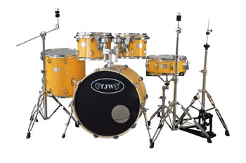 TJW JW225-E4-YL Барабанная установка (2 коробки), желтая JW225-E4-YL