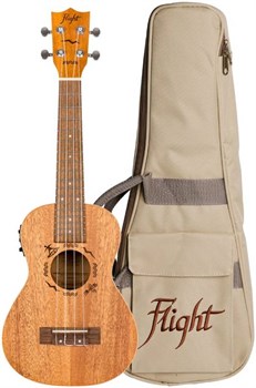 FLIGHT DUC323 EQ MAH - Укулеле концерт DUC323 EQ MAH