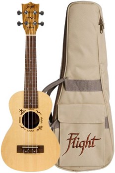 FLIGHT DUC525 SP/ZEB - Укулеле концерт DUC525 SP/ZEB
