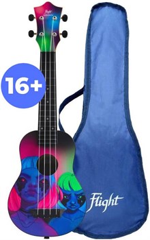 FLIGHT TUS ALYONA SHVETZ TOXIC / Алена Швец Токсик - Укулеле сопрано TUS-ALYONA SHVETZ TOXIC