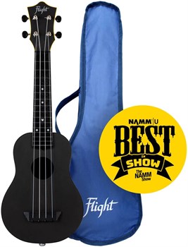 FLIGHT TUS-35E BK - Укулеле сопрано TUS-35E BK