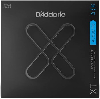 D'addario XTABR1047-12 XT - Струны для 12-струнной гитары XTABR1047-12