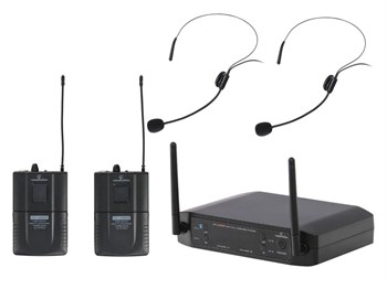 Soundsation WF-U216PP Беспроводная микрофонная система, 2 головных микрофона WF-U216PP
