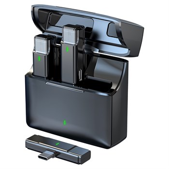 Simple Fly CYA06-B-T Беспроводной комплект из 2 микрофонов петличек, Type-C CYA06-B-T