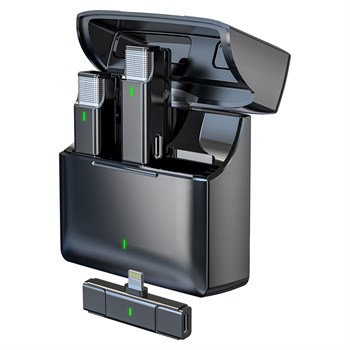 Simple Fly CYA06-B-L Беспроводной комплект из 2 микрофонов петличек, Lightning CYA06-B-L