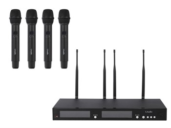 Laudio RWS-4HD Беспроводная микрофонная система, 4 ручных передатчика RWS-4HD