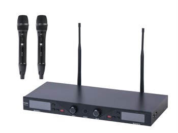 Laudio 4000-UF Беспроводная микрофонная система, 2 ручных передатчика 4000-UF