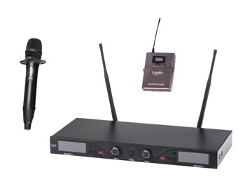 Laudio 4000-UP Беспроводная микрофонная система, петличка и ручной передатчик 4000-UP