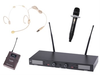 Laudio 4000-UX Беспроводная микрофонная система, ручной и головной микрофон 4000-UX