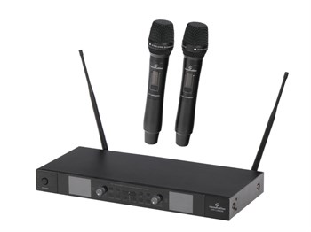 Soundsation WF-U2602HH Беспроводная микрофонная система, 2 ручных передатчика WF-U2602HH
