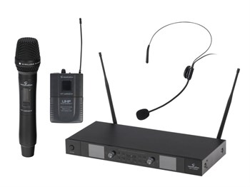 Soundsation WF-U2602HP Беспроводная микрофонная система, ручной и головной микрофон WF-U2602HP