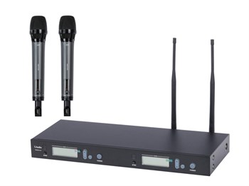 Laudio 5000-UH Беспроводная микрофонная система, 2 ручных передатчика 5000-UH