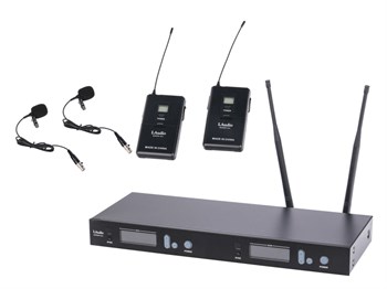 Laudio 5000-UL Беспроводная микрофонная система, 2 петличных микрофона 5000-UL