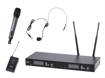 Laudio 5000-UV Беспроводная микрофонная система, ручной и головной микрофон 5000-UV
