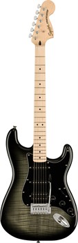 FENDER SQUIER Affinity 2021 Stratocaster FMT HSS MN Black Burst Электрогитара Affinity 2021 Stratocaster FMT HSS MN Black Burst